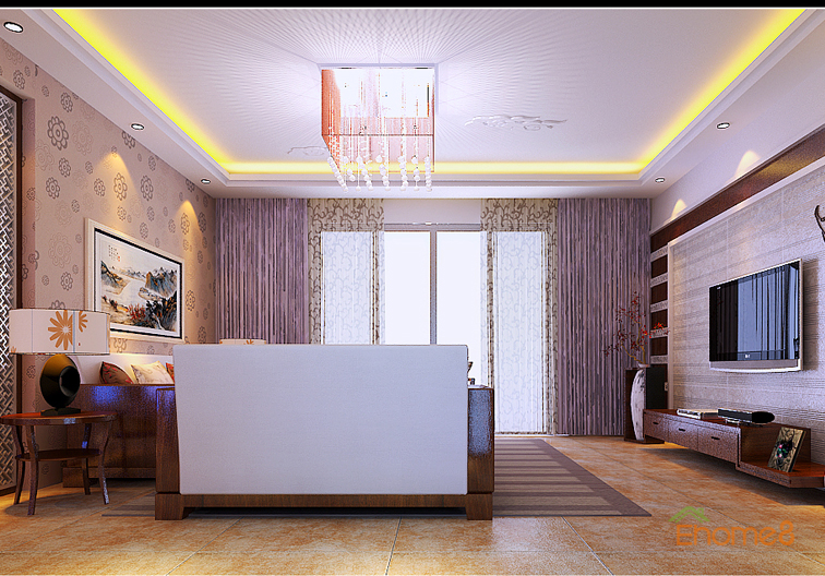 家裝效果圖－客廳裝修設(shè)計圖片3.jpg