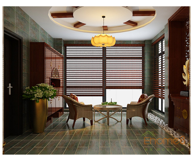 大美天第休息間擺設裝修效果圖1