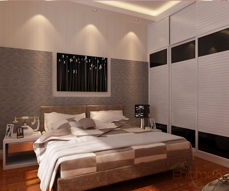 東岸花園主人房簡單裝修效果圖2