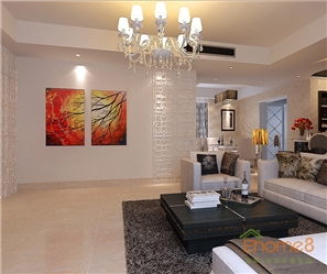 碧園大城小院躍層客廳現(xiàn)代簡(jiǎn)約風(fēng)格裝修效果圖