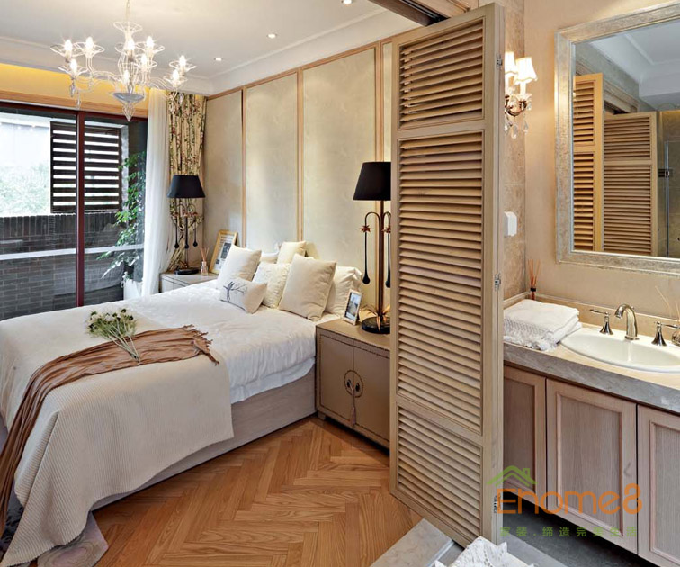 227㎡別墅歐洲花園風(fēng)格次臥裝修效果圖