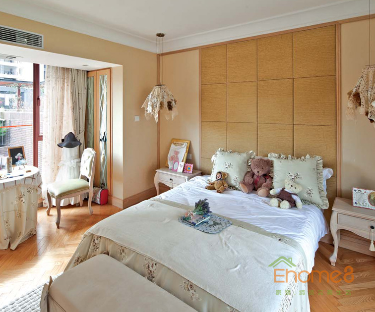 227㎡別墅歐洲花園風(fēng)格兒童房裝修效果圖