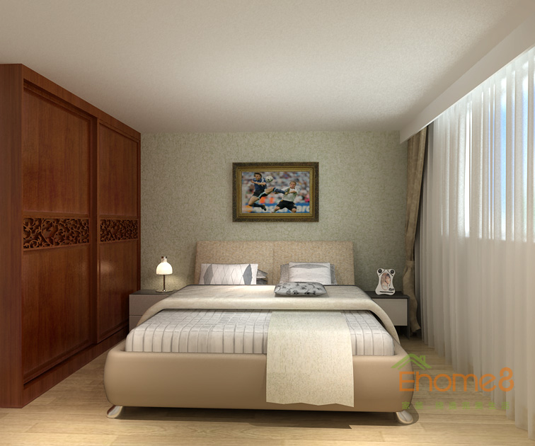 172㎡躍層法式風格客臥裝修效果圖