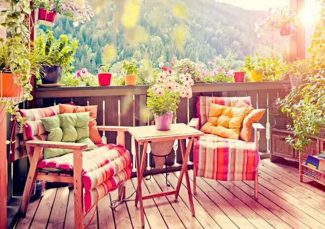 方寸空間妙利用 巧心思打造多功能陽臺